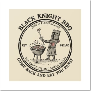 Black Knight BBQ Posters and Art